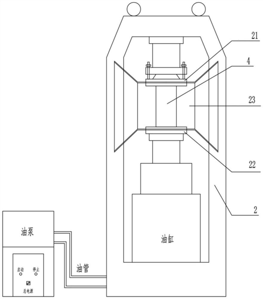 Method for calibrating rock creep damage and fracture surface by using high-density resistivity