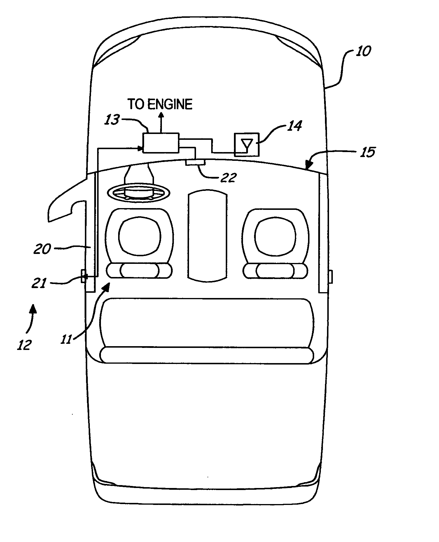 Integrated passive entry transmitter/receiver