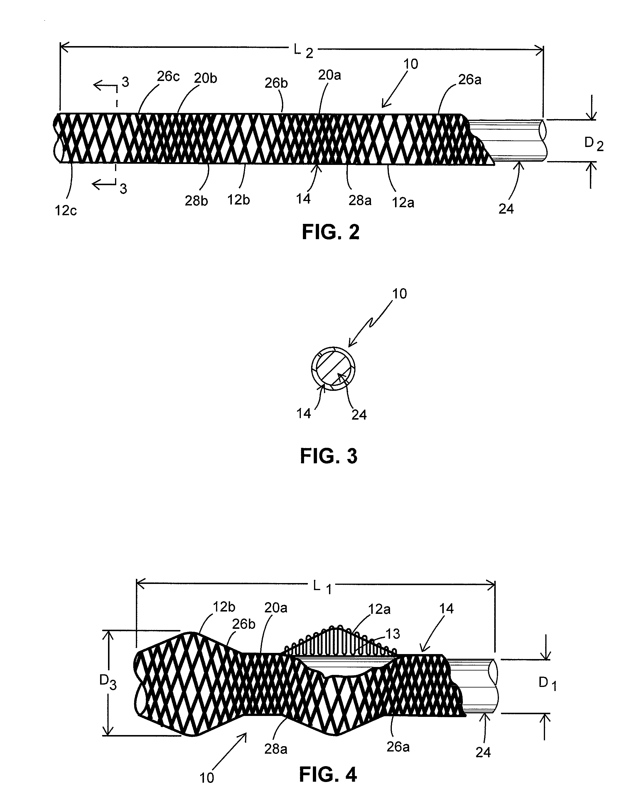 Elastic cord having tapered protruding portions