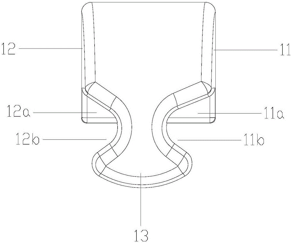 Rounded zipper tooth