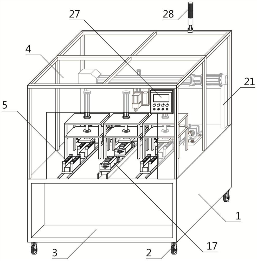 Double-station automatic assembling mechanism for comb tooth bead heads and using method of double-station automatic assembling mechanism