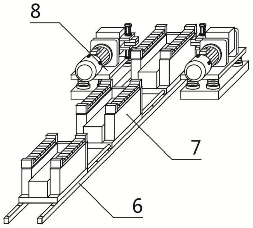 Double-station automatic assembling mechanism for comb tooth bead heads and using method of double-station automatic assembling mechanism