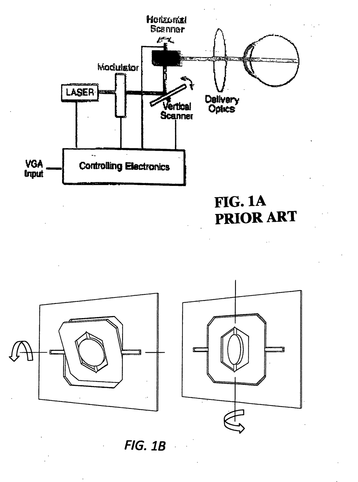 Head worn display with foveal and retinal display