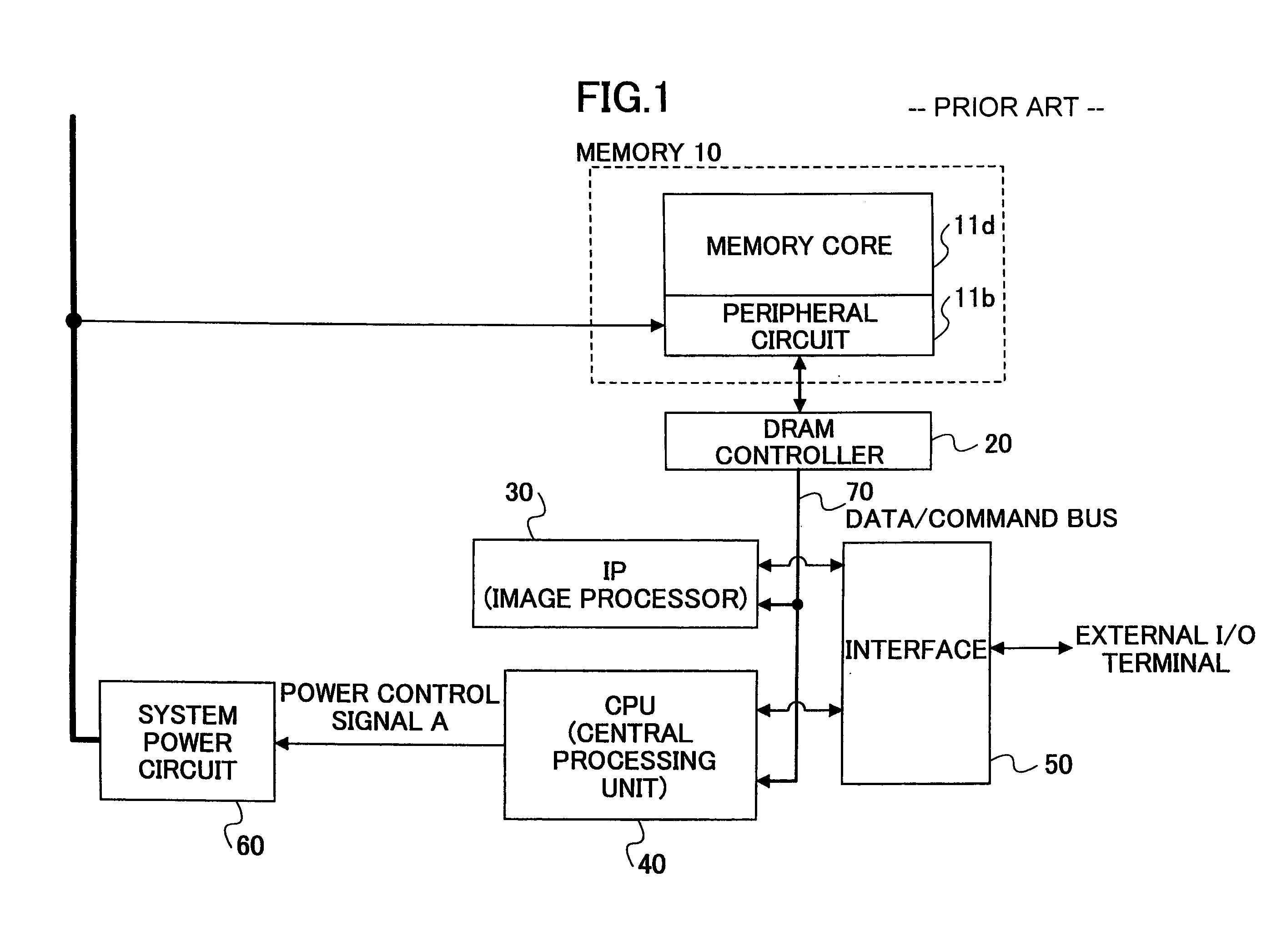 Apparatus to reduce the internal frequency of an integrated circuit by detecting a drop in the voltage and frequency