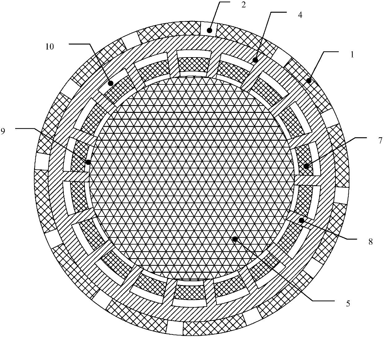 Nanofiber floating ball for reservoir