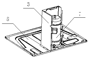 Sound-insulation shield of compressor