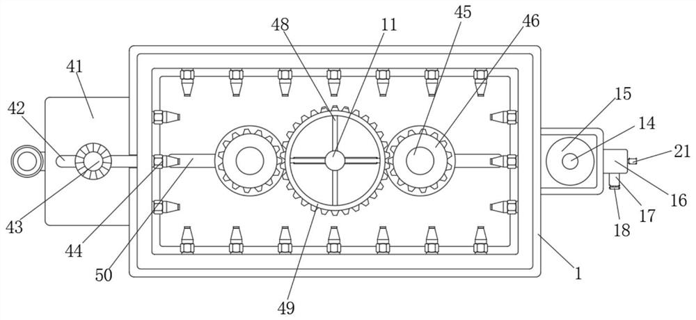 A green soil restoration device based on modern agriculture