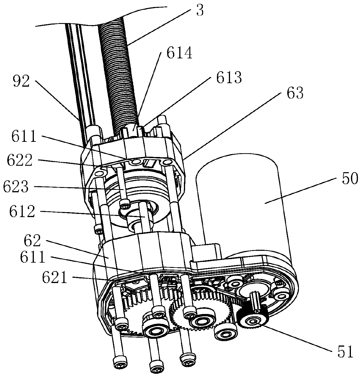 Electric push rod