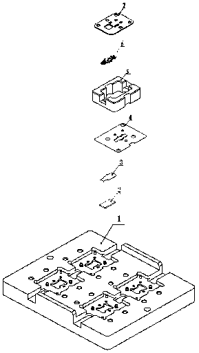 Ballasting device and installation method for tr components