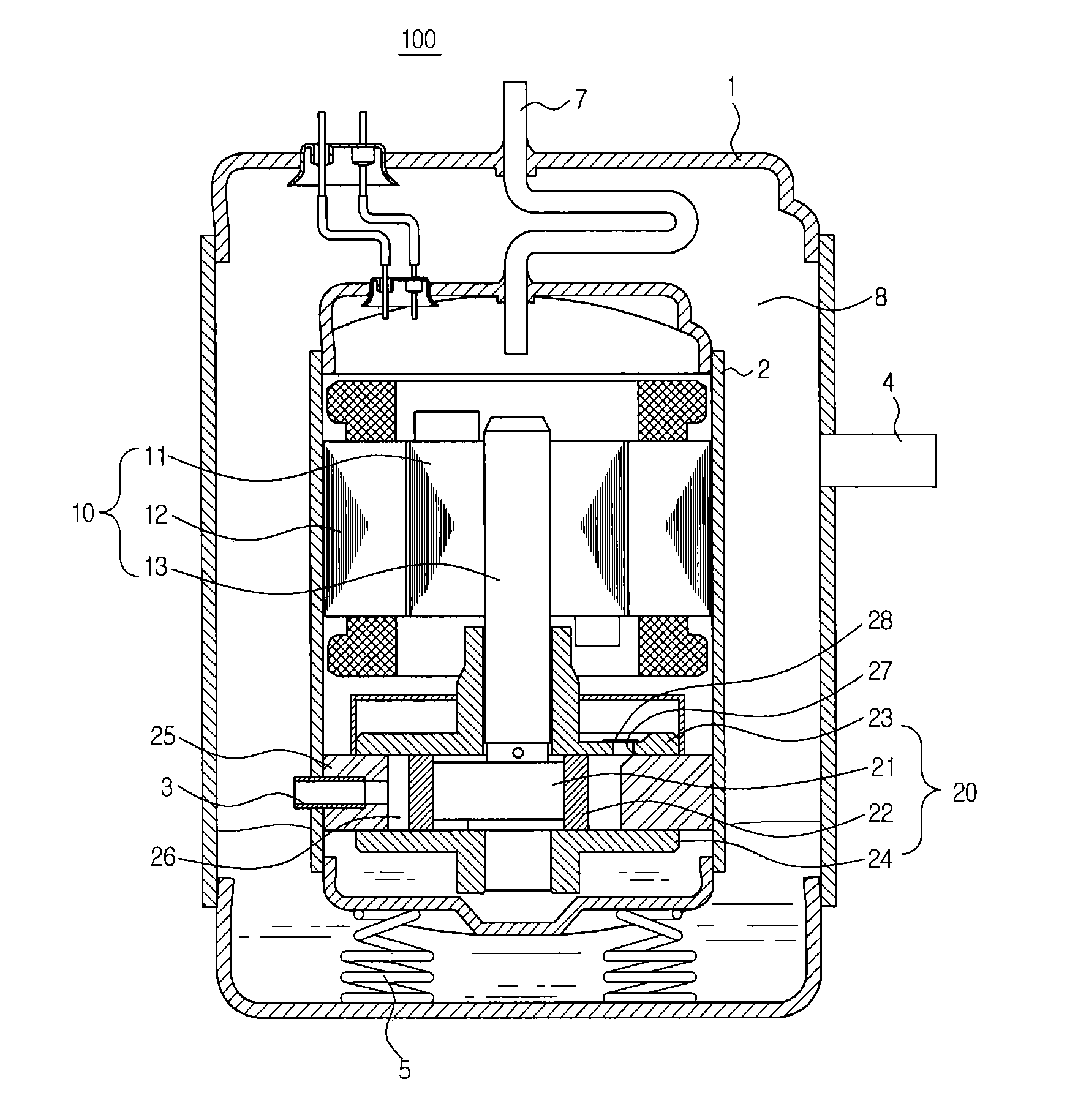 Rotary compressor