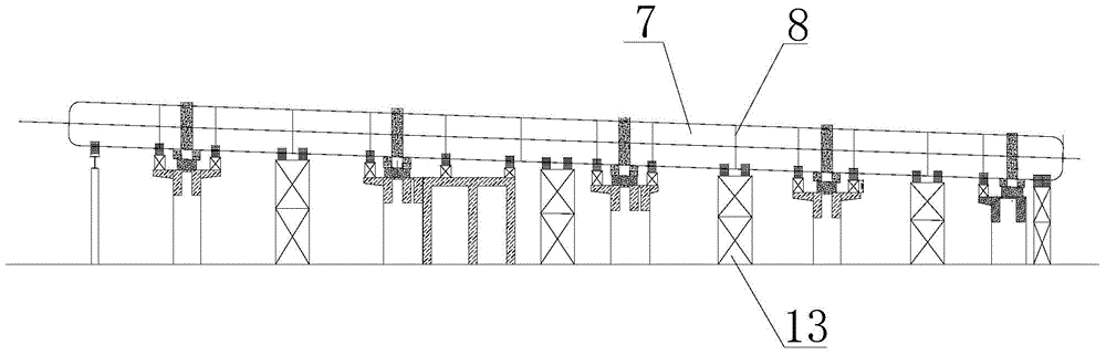 Butt joint method for giant rotary kiln barrels