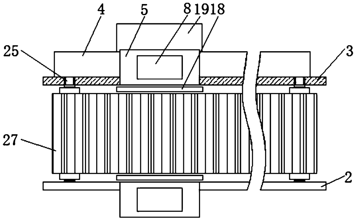 Packing machine based on multilayer diaper production