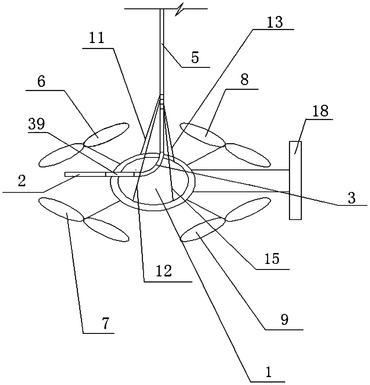 Building with rescue function