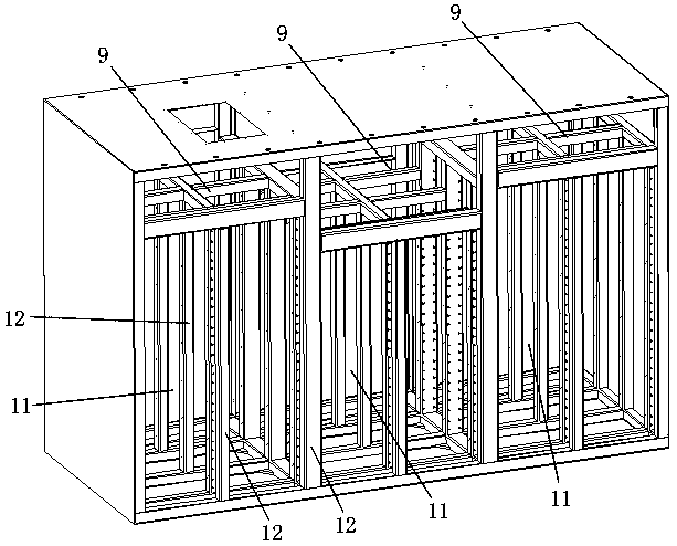 Energy storage cabinet for ships