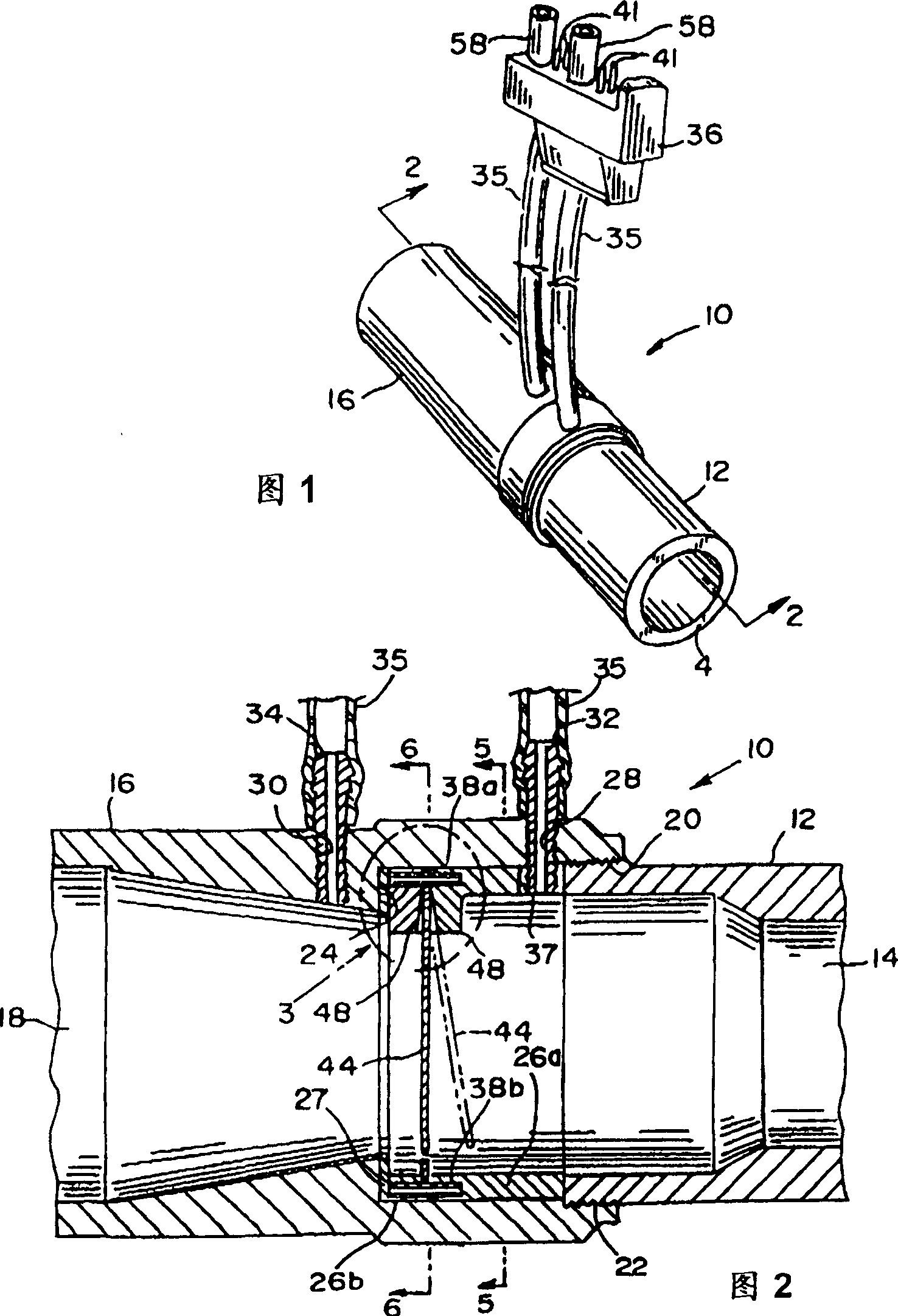 Variable orifice flow sensor