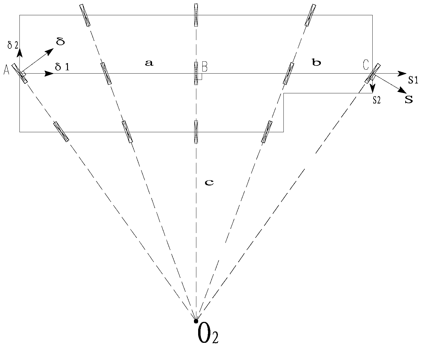 Quantitative deviation correcting method for building translation