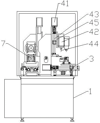 Numerical control double-end pin hole drilling machine