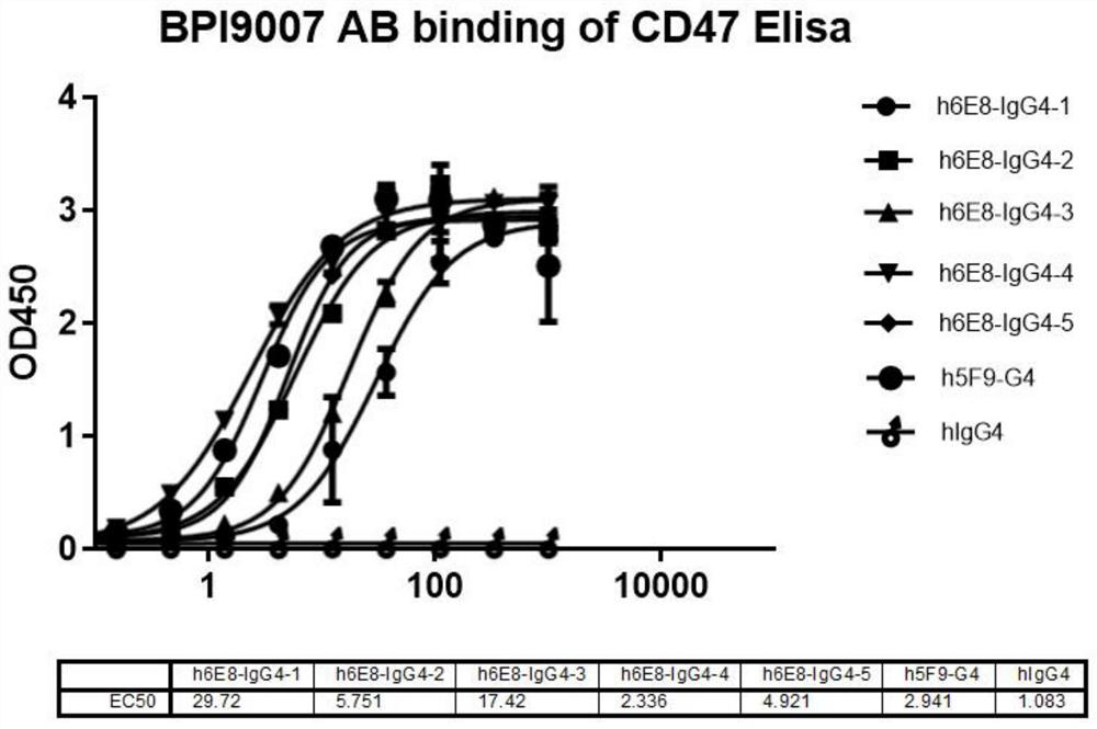Humanized CD47 antibody or antigen binding fragment thereof and application