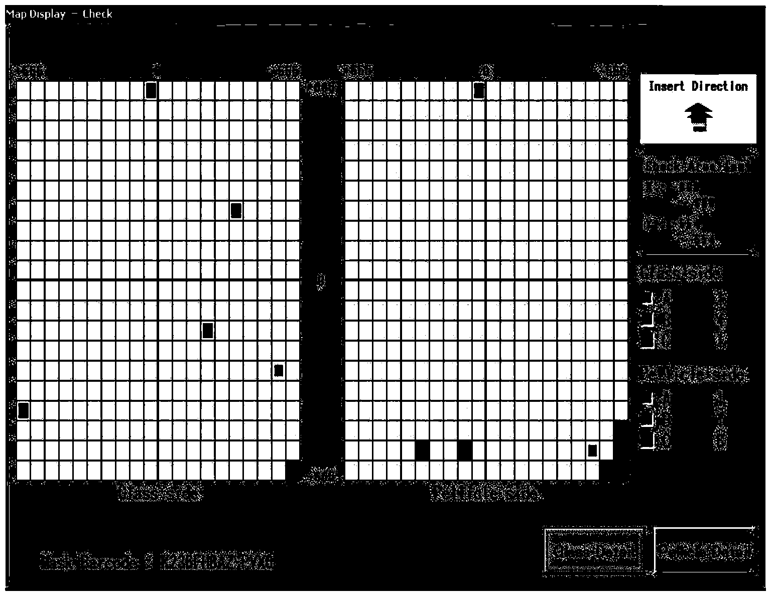 Position identifying method and device of mask plate polluted area