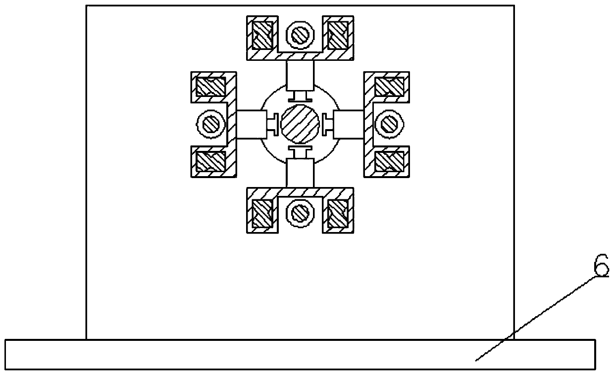 Radial breaking high-efficiency precise low-stress discharging machine