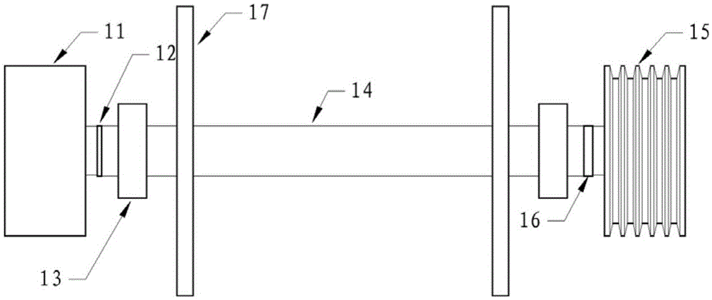 Convenient and quick-dismounted hammer crushing system with bin and dust removing device