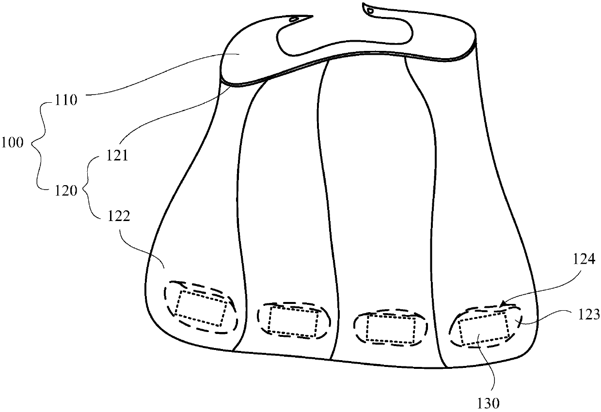 Wearing part structure