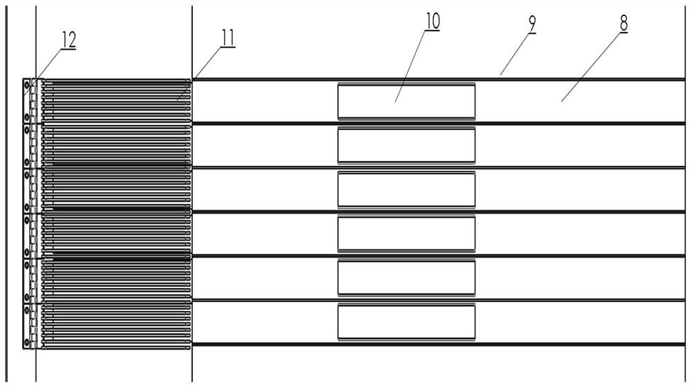 Clamping device, tearing device, raw material tearing equipment and processing method