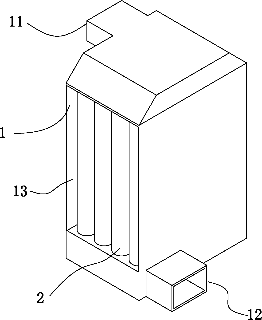 Insert type air preheater with same inlet-outlet temperature difference of heat exchange tubes