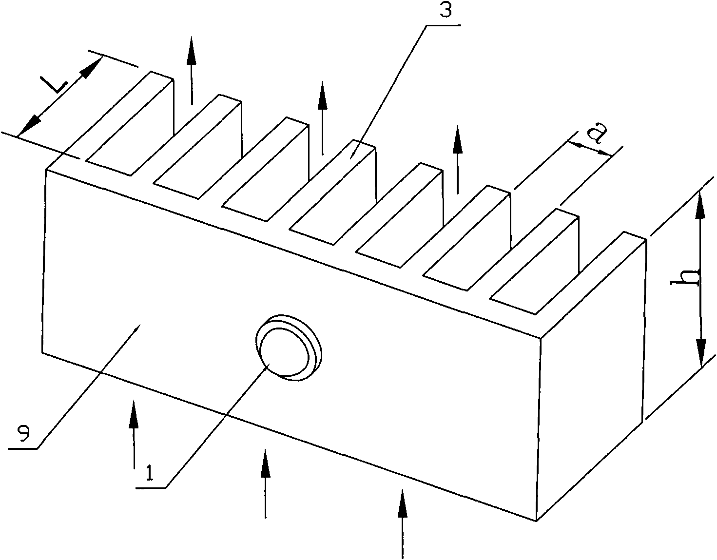 Heat dissipation-optimized LED (light-emitting diode) lamp and light fitting thereof