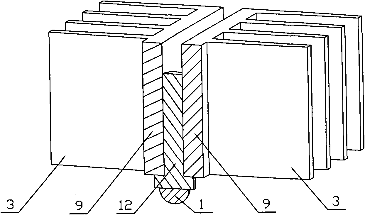 Heat dissipation-optimized LED (light-emitting diode) lamp and light fitting thereof