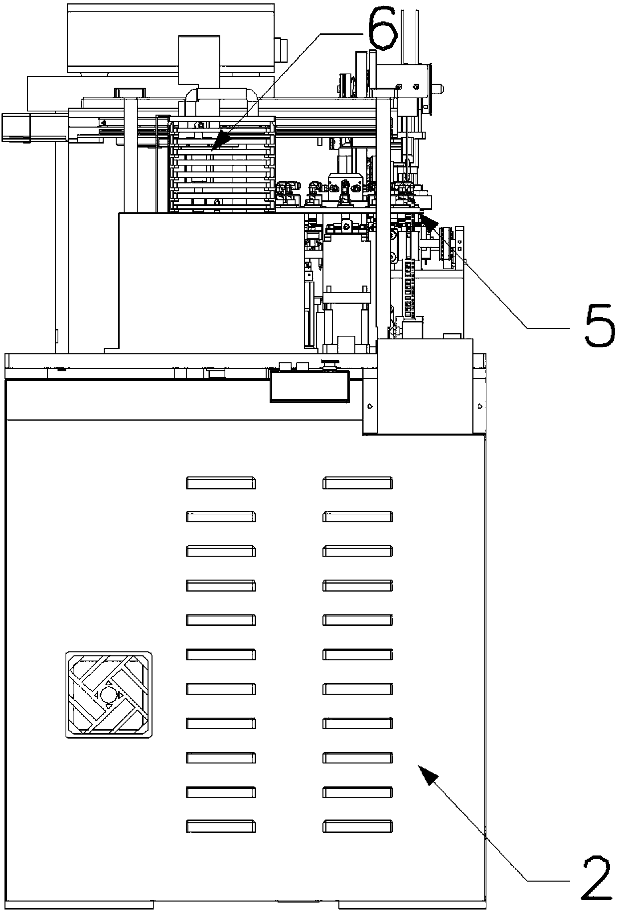 Inductor package testing method based on inductor package testing equipment