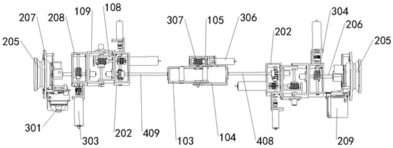 Robot system for bridge vibration detection