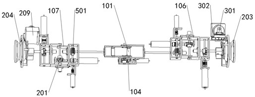 Robot system for bridge vibration detection