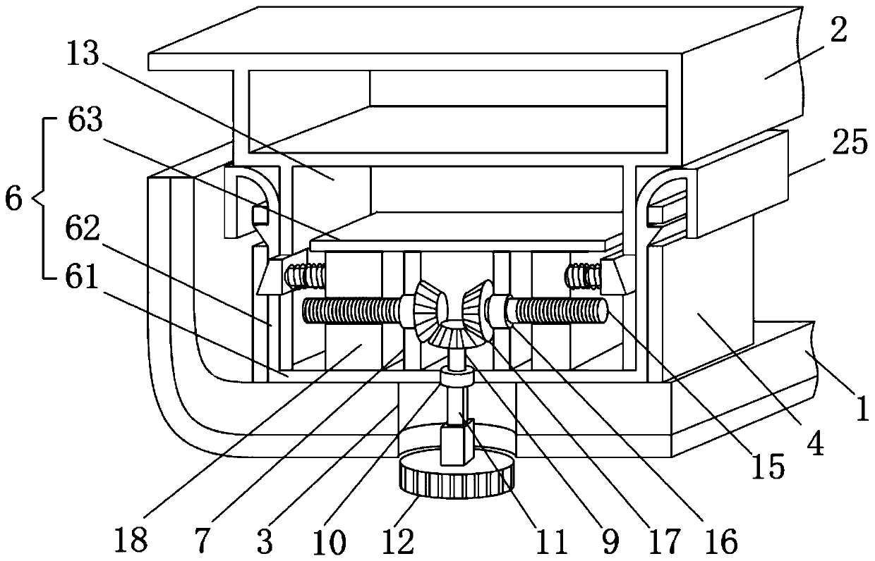 Automobile roof lining and skylight connecting assembly