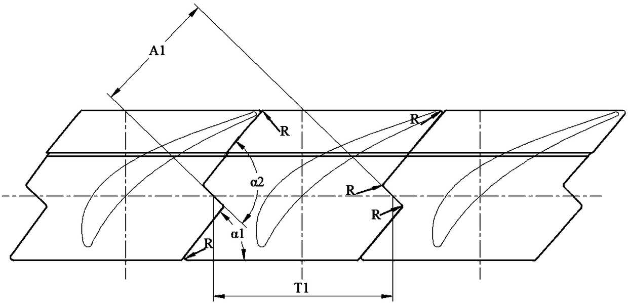 Low-pressure stage moving blade for variable-speed mass-flow industrial steam turbine