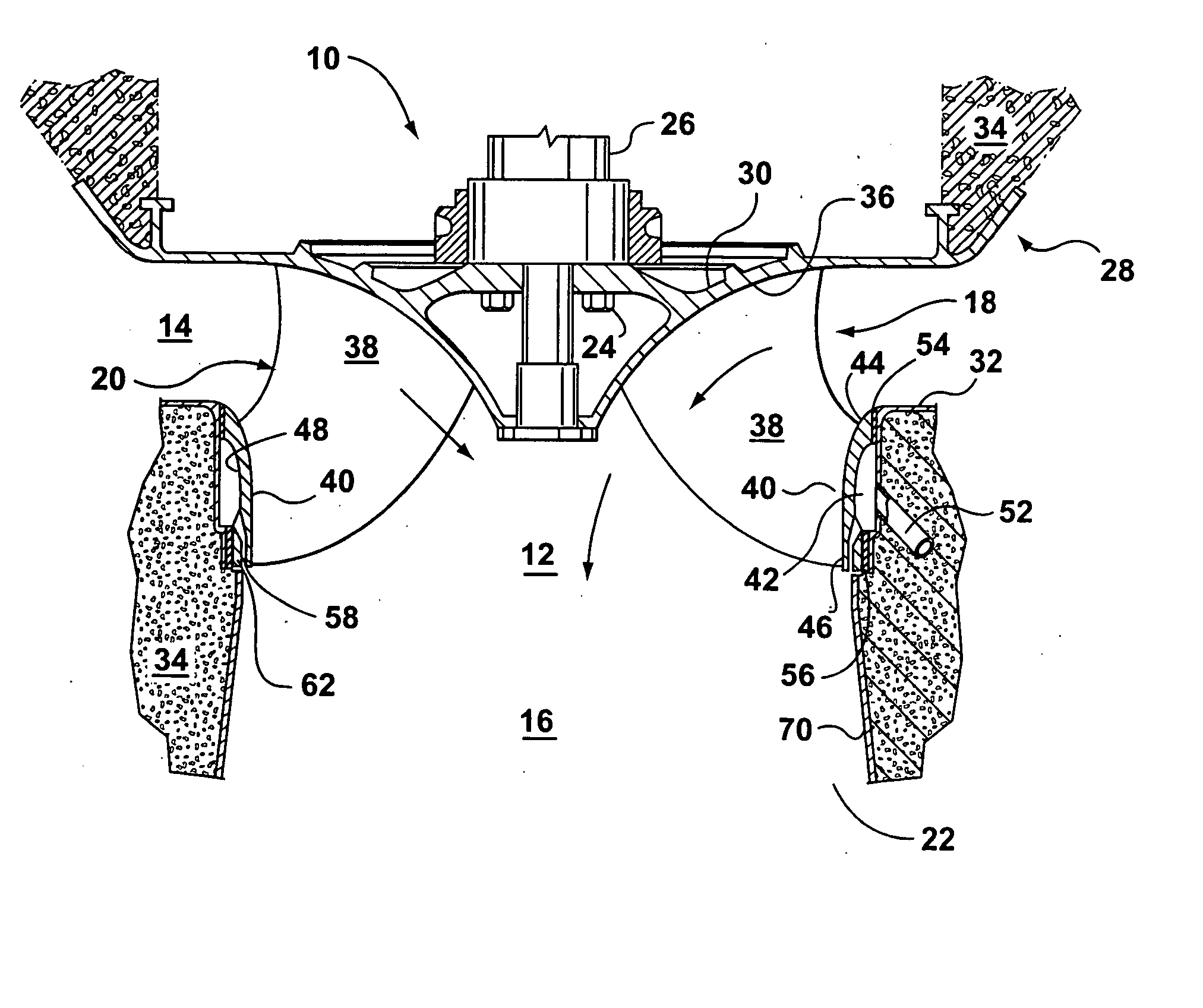 Hydraulic turbine with enhanced dissolved oxygen