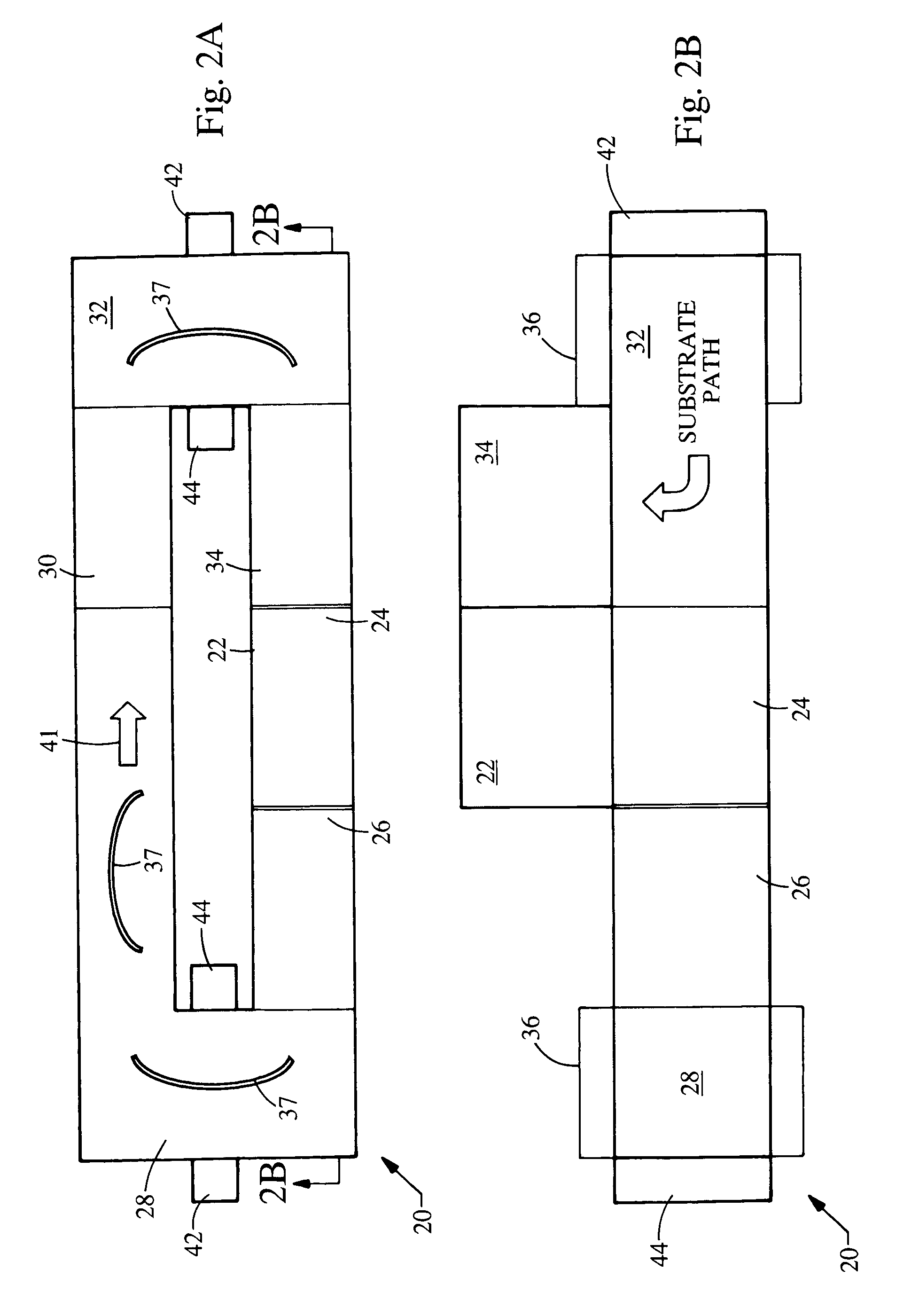 Plasma coating system for accommodating substrates of different shapes