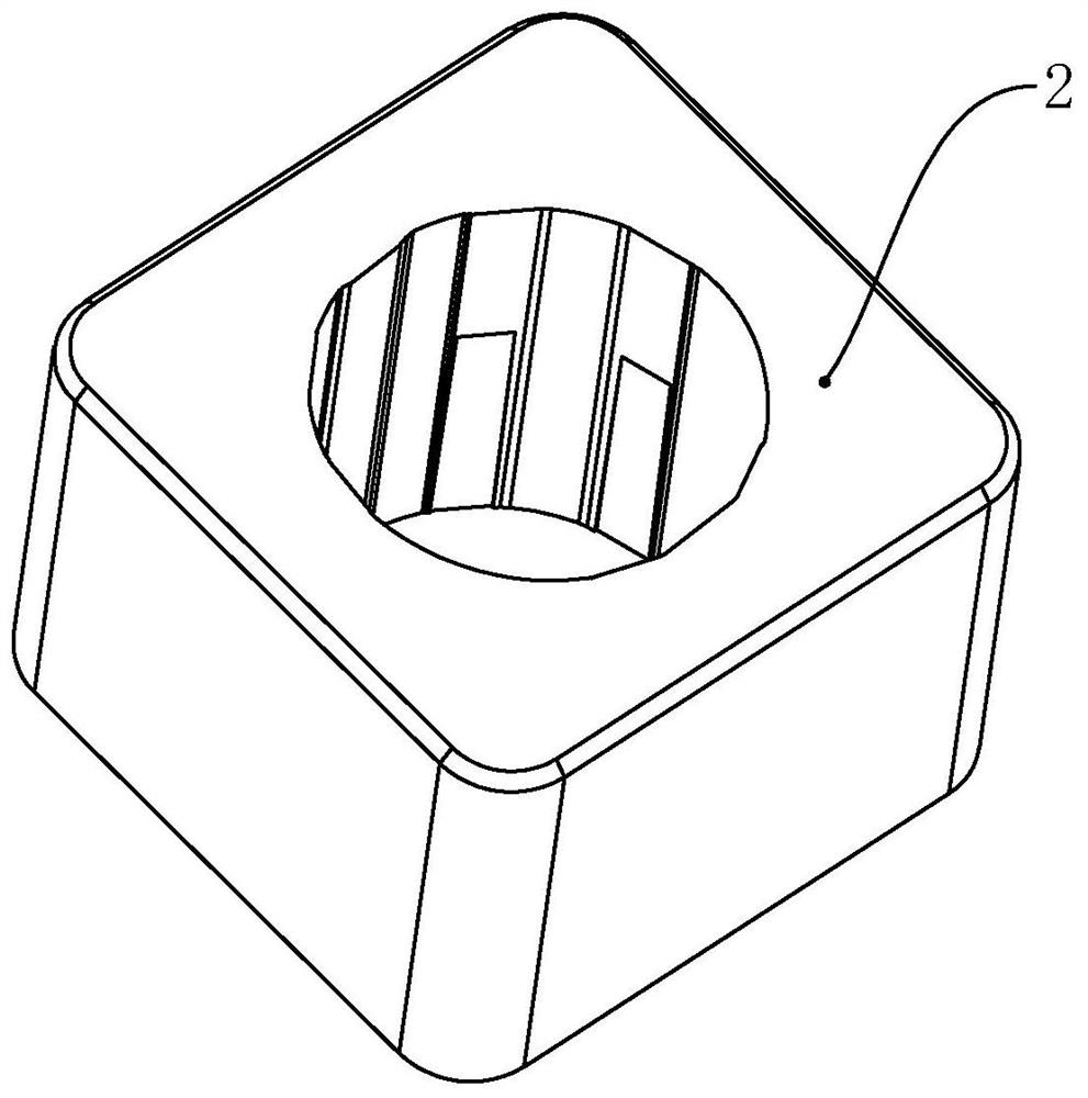 Method for efficiently machining tooth-shaped pattern on surface of knob mold