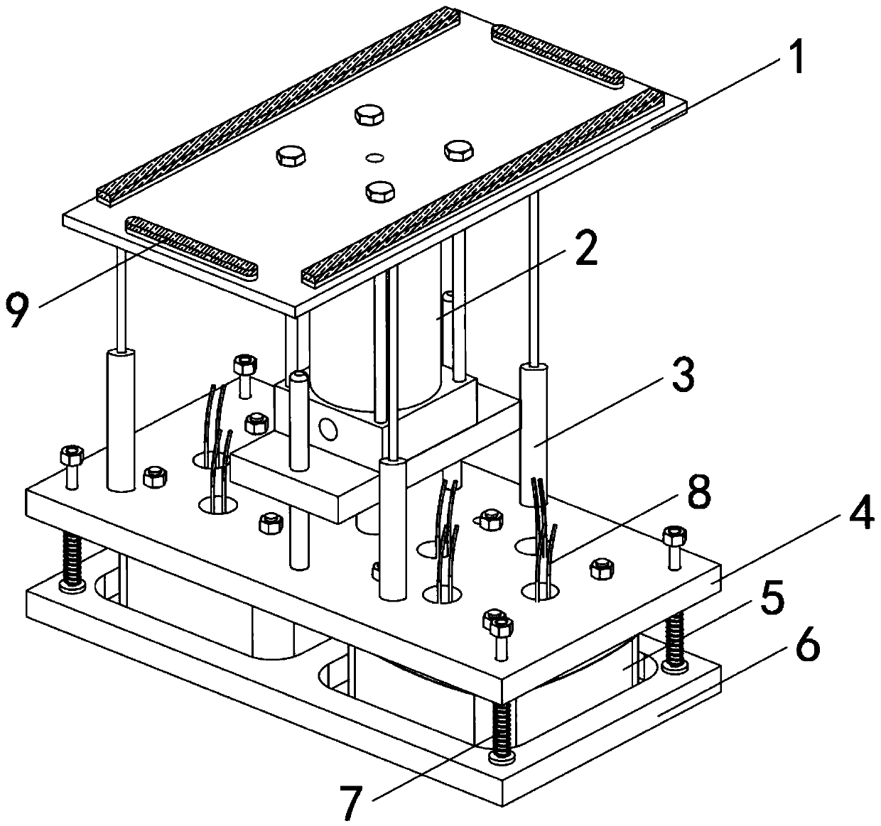 Water-saving and energy-saving processing technology of polyester fabric