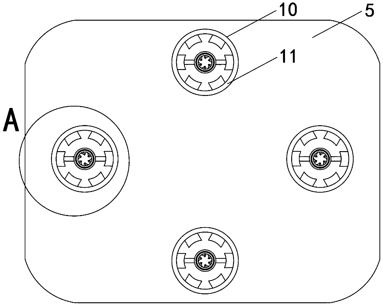 Water-saving and energy-saving processing technology of polyester fabric