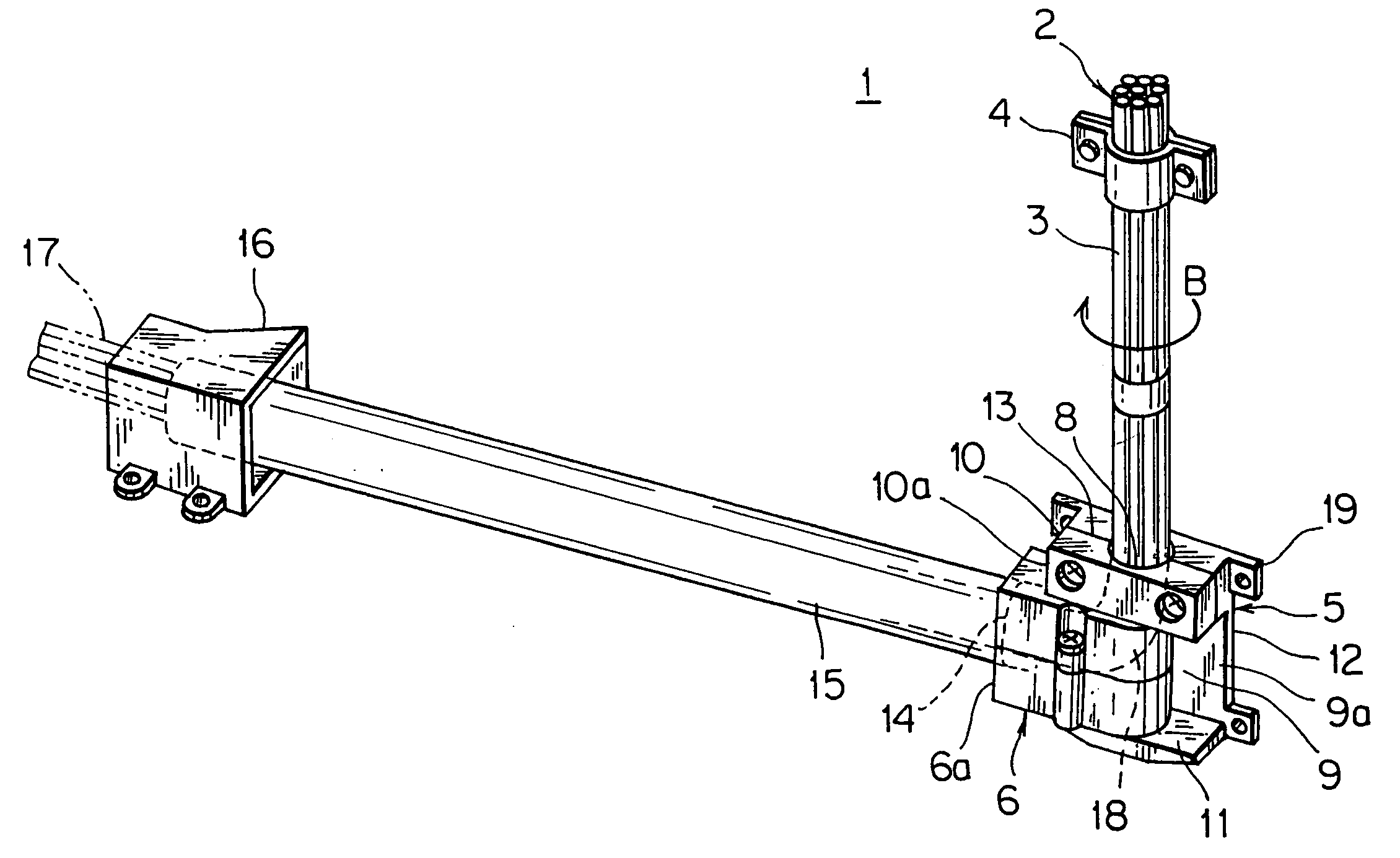 Power supply apparatus for sliding structure