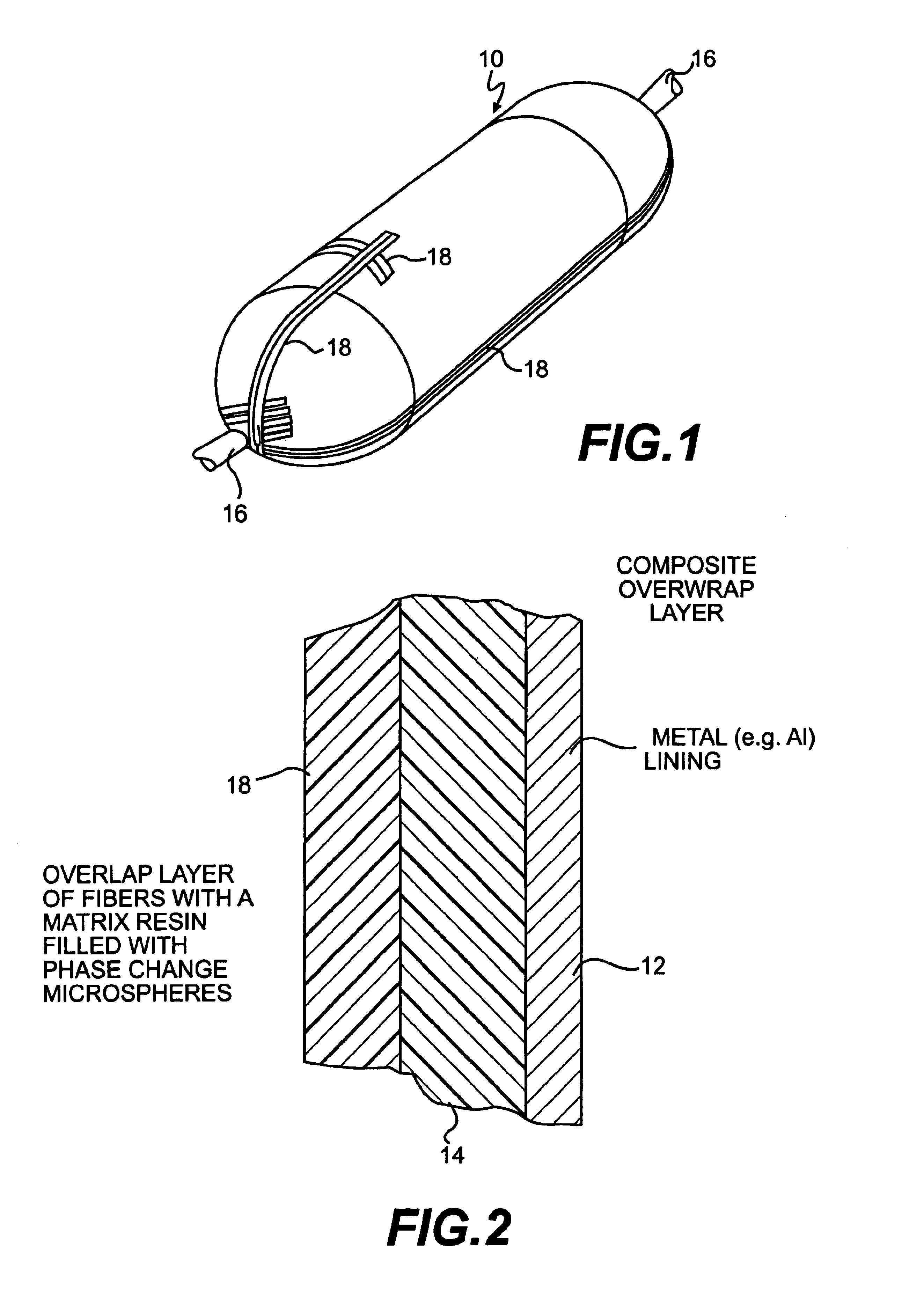 Pressure vessel with impact and fire resistant coating and method of making same