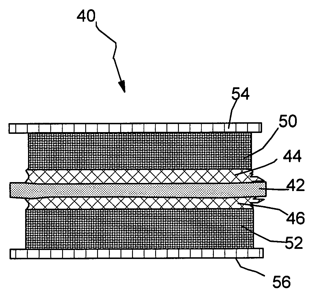 Graphite-carbon composite electrode for supercapacitors