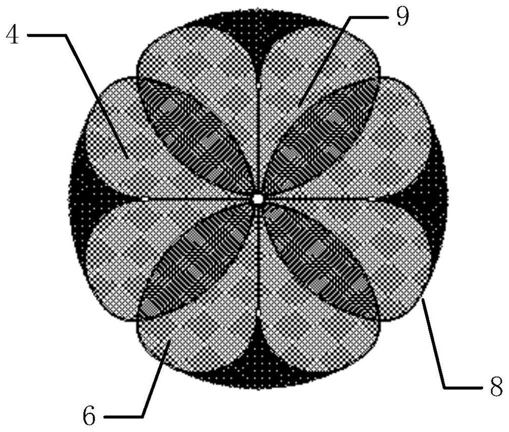 Intracapsular turbulent flow device