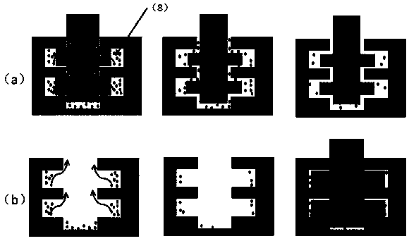 Preparation method of aluminum or aluminum alloy material with high pore density