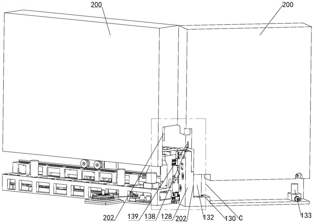 A space load assembly mechanism and a space load unfolding and retracting device