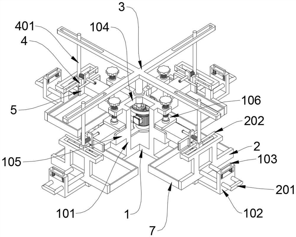 Multi-module grinding device based on high polymer material test