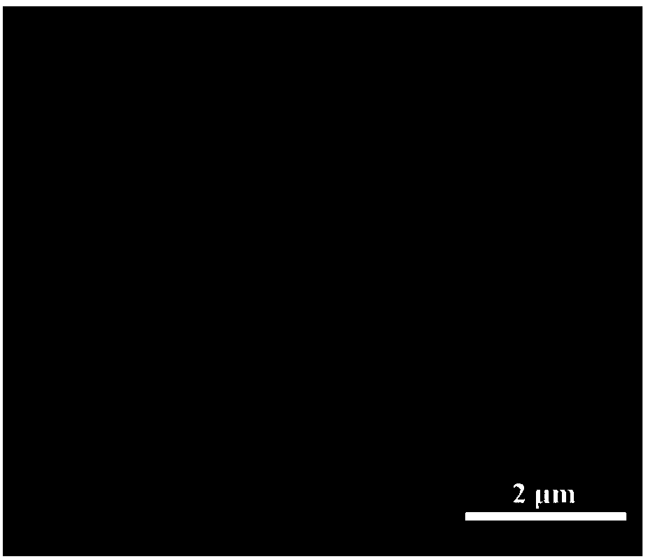 Sodium alginate hybrid membrane filled with hollow ZIF-8 nanoparticles as well as preparation and application of sodium alginate hybrid membrane