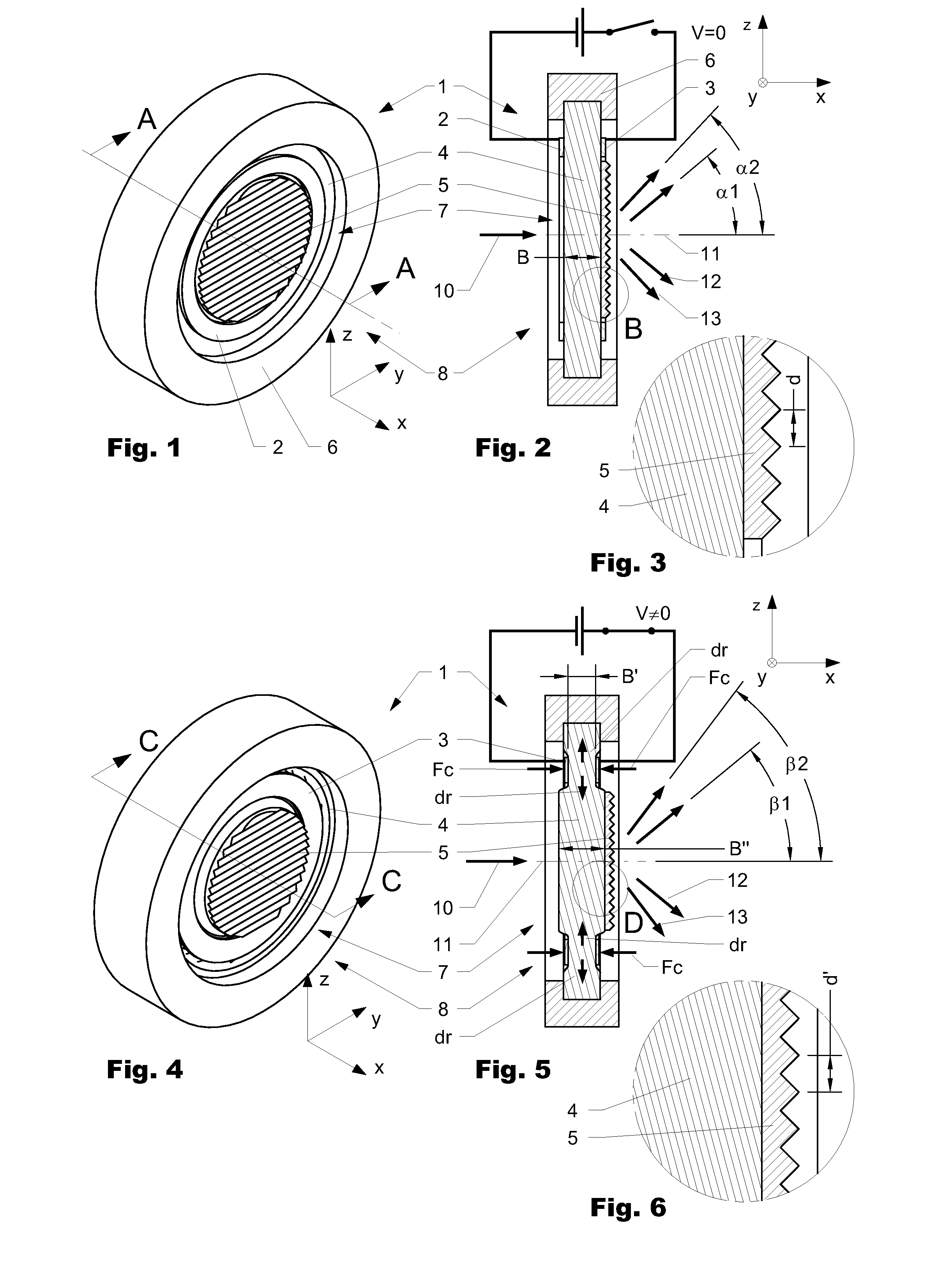 Tunable optical active elements