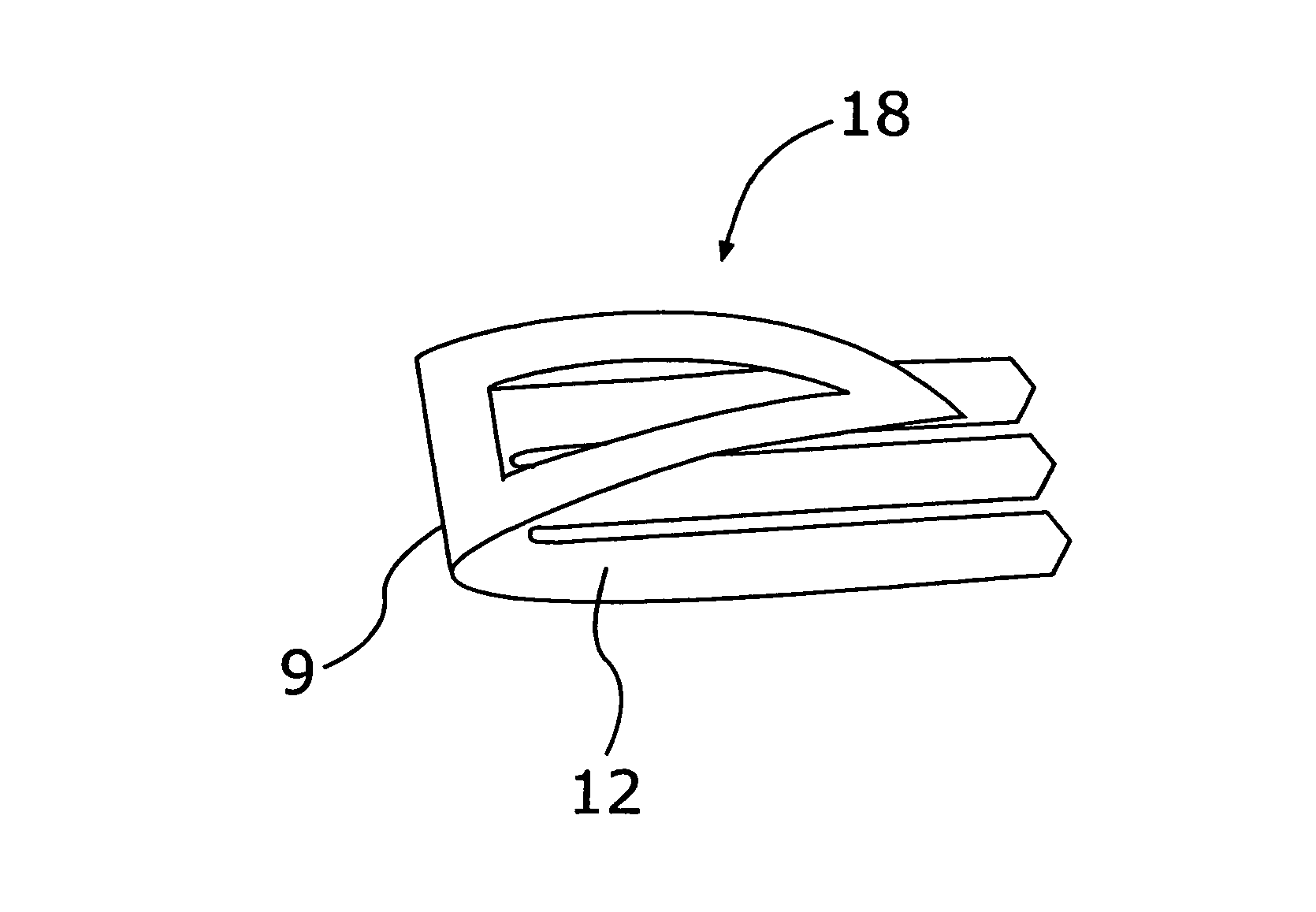 Flexible hair clip and comb combination